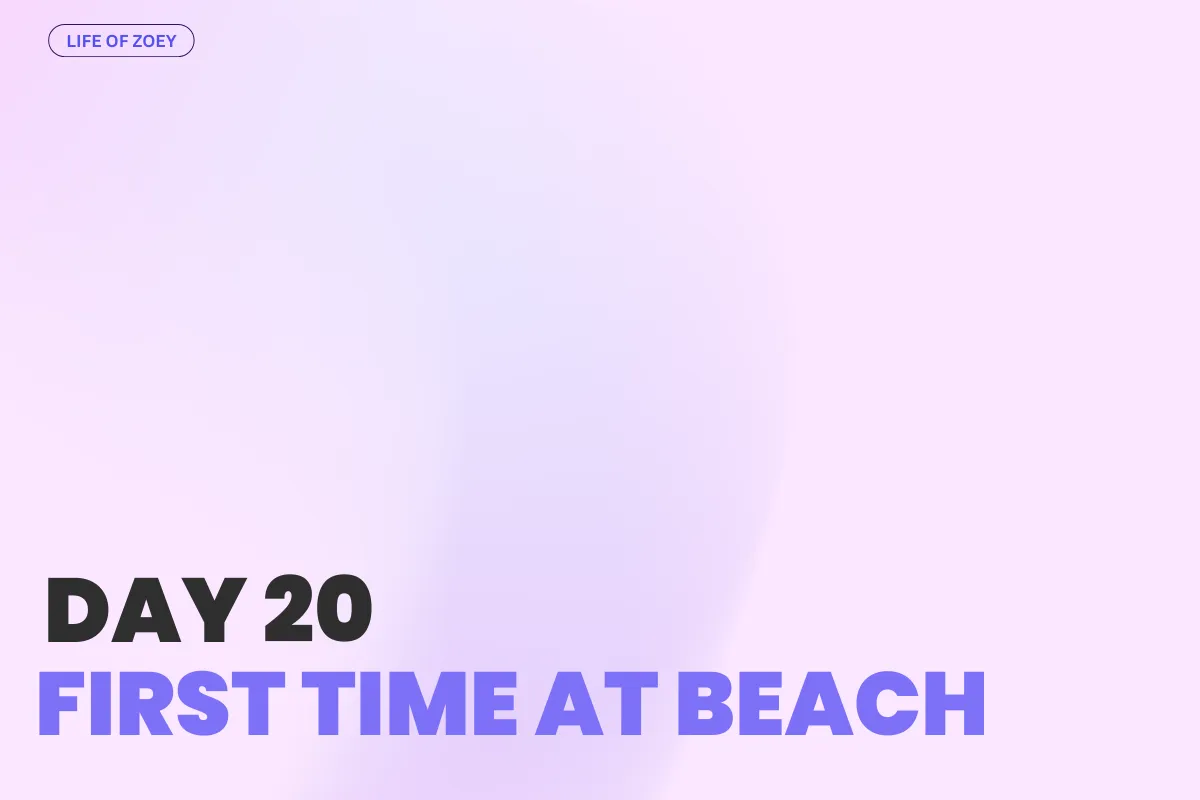 Day 20 - Zoey’s Big Day Out: Her First Dog Festival & First Time at the Beach! 🐾🌊